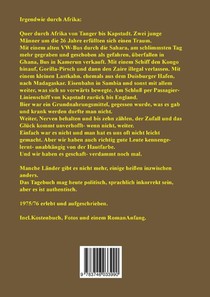 Irgendwie durch Afrika achterzijde