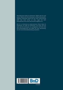 Beschwerde-Tagebuch/Protokollbuch - Dokumentieren Sie Ihre Schmerzen achterzijde