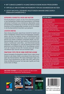 Cubase Elements achterzijde
