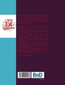 Passwort Liste/Buch - digitaler Nachlass/Erbe - Erinnerungsbuch - Nachschlagebuch - Notizbuch - Einlogbuch - Internet Organizer achterzijde