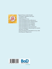 Tonkopfeinstellung mit der DRAGON Einstell-Compact-Cassette an NAKAMICHI-Chassis erklart achterzijde