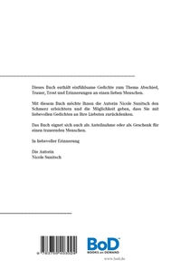 Trauergedichte und Trostgedanken achterzijde