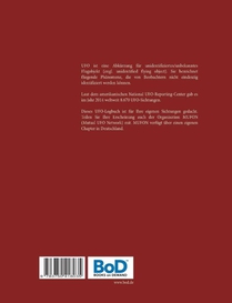 UFO LOGBUCH - Paranormale Aktivitaten/Phanomene achterzijde