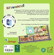 Mein Spielteppich-Buch. Baustelle achterkant