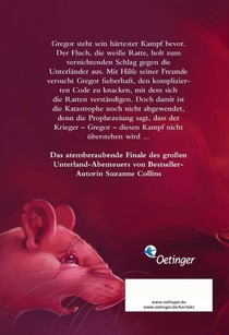 Gregor 5. Gregor und das Schwert des Kriegers achterzijde