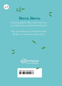 Mein kleines Vorleseglück. Heut bist du Geburtstagskind! achterzijde
