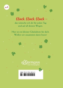Mein kleines Vorleseglück. Glück, Glück, Glück - jeden Tag ein Stück! achterzijde