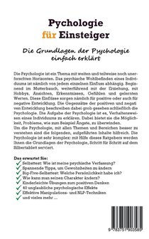 Psychologie fur Einsteiger achterzijde