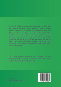 Seneca - Epistulae morales ad Lucilium - Liber II Epistulae XIII-XXI achterzijde