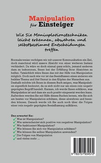 Manipulation fur Einsteiger achterzijde