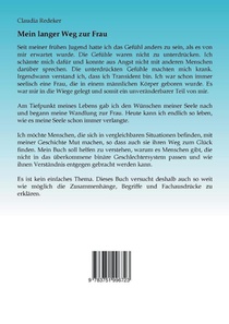 Mein langer Weg zur Frau achterzijde