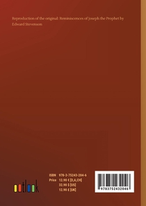 Reminiscences of Joseph the Prophet achterzijde