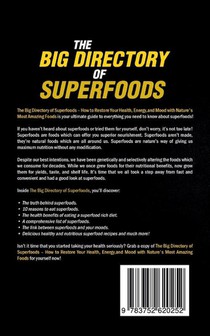The Big Directory of Superfoods achterzijde