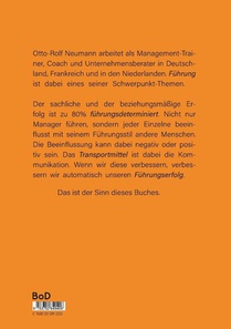 Mehr Gesprachs-Effizienz - Ein 3-dimensionales Kommunikationstraining achterzijde