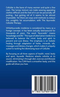 The Ayurvedic Cellulite Therapy achterzijde