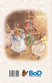 Beatrix Potter wunscht Alles Gute zum Geburtstag! Notizbuch ( Peter Hase ) achterzijde