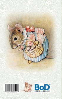 Das Frau Kleinmaus Notizbuch ( Peter Hase ) achterzijde