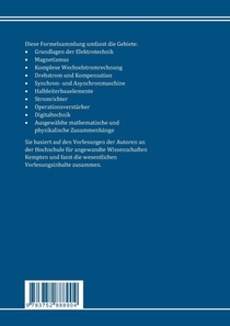Formelsammlung Elektrotechnik achterzijde