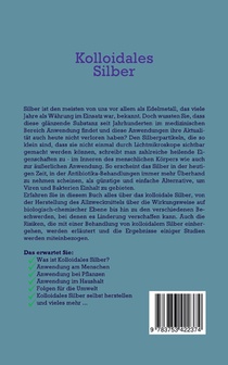 Kolloidales Silber - das vergessene Heilmittel achterzijde