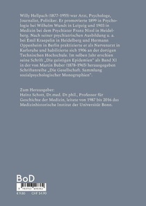 Die geistigen Epidemien achterzijde