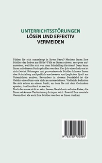 Unterrichtsstoerungen loesen und effektiv vermeiden achterzijde