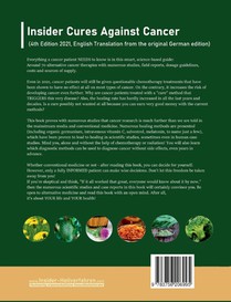 Insider Cures Against Cancer (4th Edition 2021) achterzijde