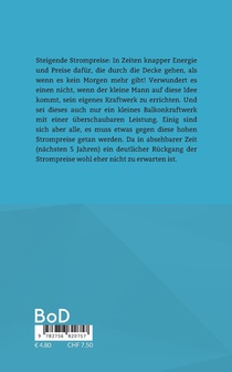 Mein Balkonkraftwerk achterzijde