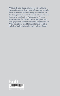 Weltfrieden achterzijde