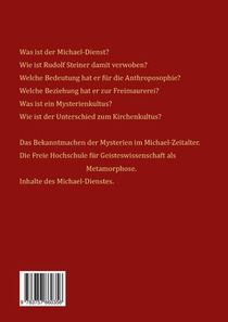 Michael-Dienst achterzijde