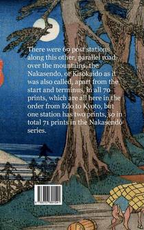 Hiroshige 69 Stations of the Nakasendo achterzijde