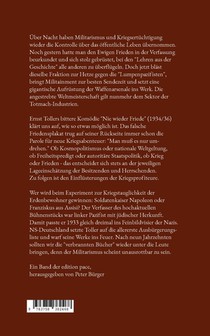Nie wieder Friede achterzijde