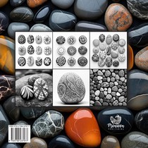 3D Stone Painting Coloring Book for Adults achterzijde