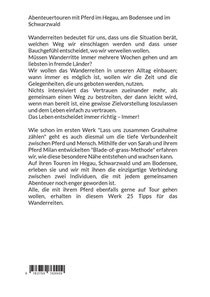 Lass uns zusammen Abenteuer erleben achterzijde