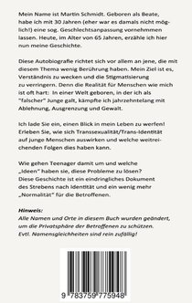 Der Junge, der ein Mädchen sein musste achterzijde