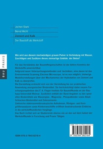 Zement und Kalk achterzijde