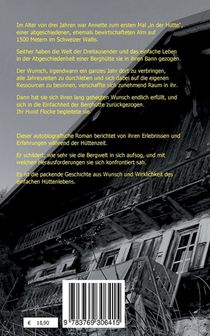 Berg Hütte ich achterzijde