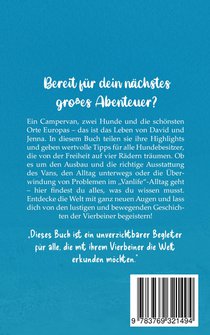 Vier Pfoten hinterm Lenkrad achterzijde