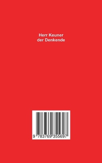 Herr Keuner live! achterzijde