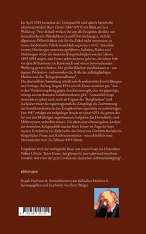 Texte wider die deutsche Kriegstüchtigkeit achterzijde