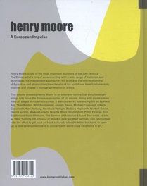 Henry Moore: A European Impulse achterzijde