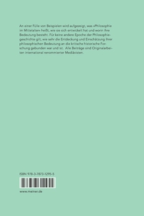 Philosophie im Mittelalter achterzijde