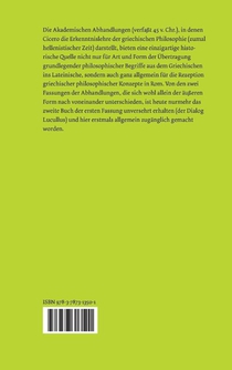 Akademische Abhandlungen. Lucullus achterzijde
