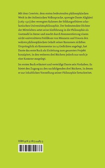 Das Gastmahl. Erstes Buch achterzijde