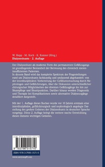 Dialyseshunts achterzijde