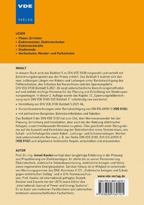 Beiblatt 5 der DIN VDE 0100 achterzijde