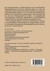 Junge Frauen Heute -- Wie Sie Leben, Was Sie Anders Machen achterzijde