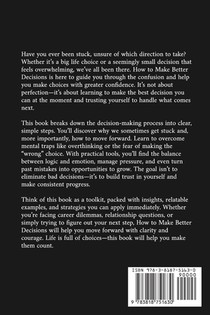 How to Make Better Decisions achterzijde