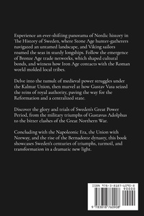 The History of Sweden achterzijde