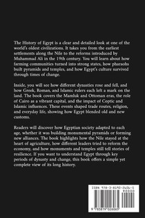 The History of Egypt achterzijde