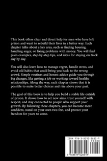 A Self Help Book for Men After Prison achterzijde